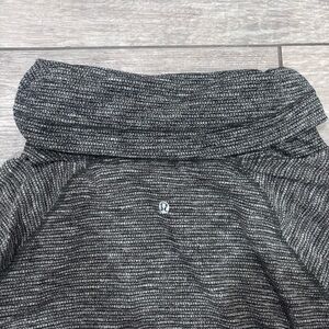 Lululemon Gray Cowl Neck Pullover